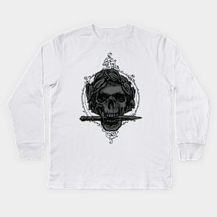 Caesars Skull Kids Long Sleeve T-Shirt